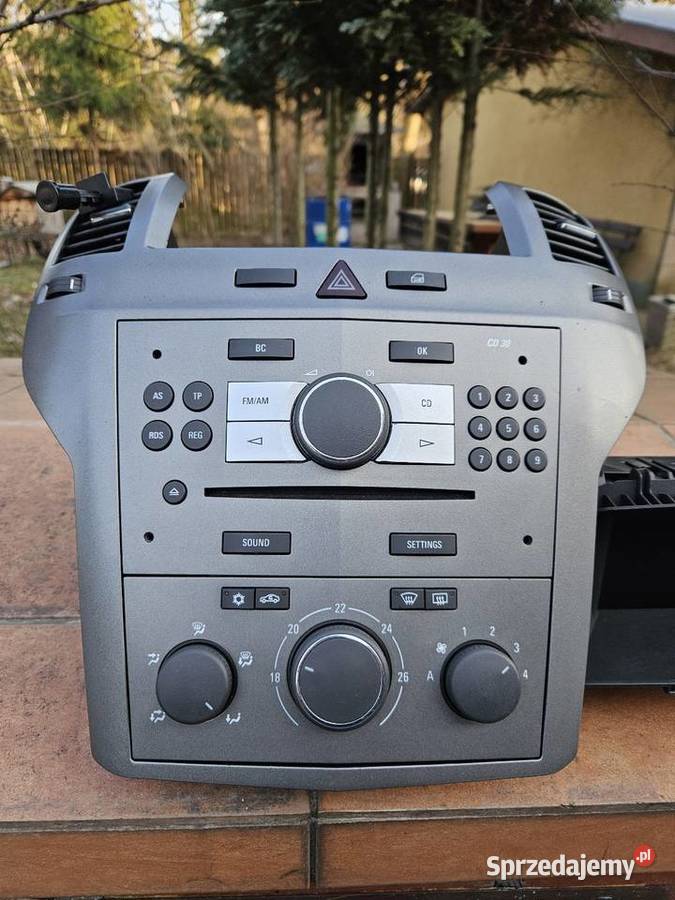 Radio z wyświetlaczem opel zafira B plus Ostrówek sprzedam