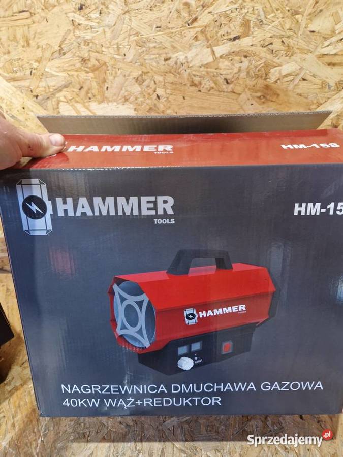 Nagrzewnica gazowa 40 kW przemysłowy grzejnik z Głogowa