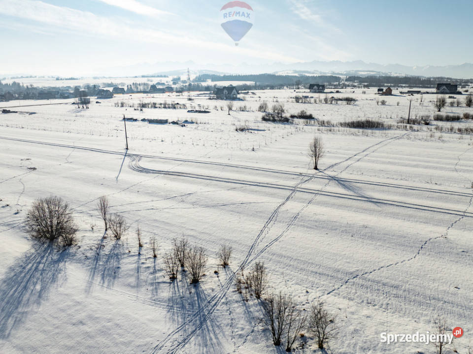Działka z WZ Bór Szaflary Sprzedaż