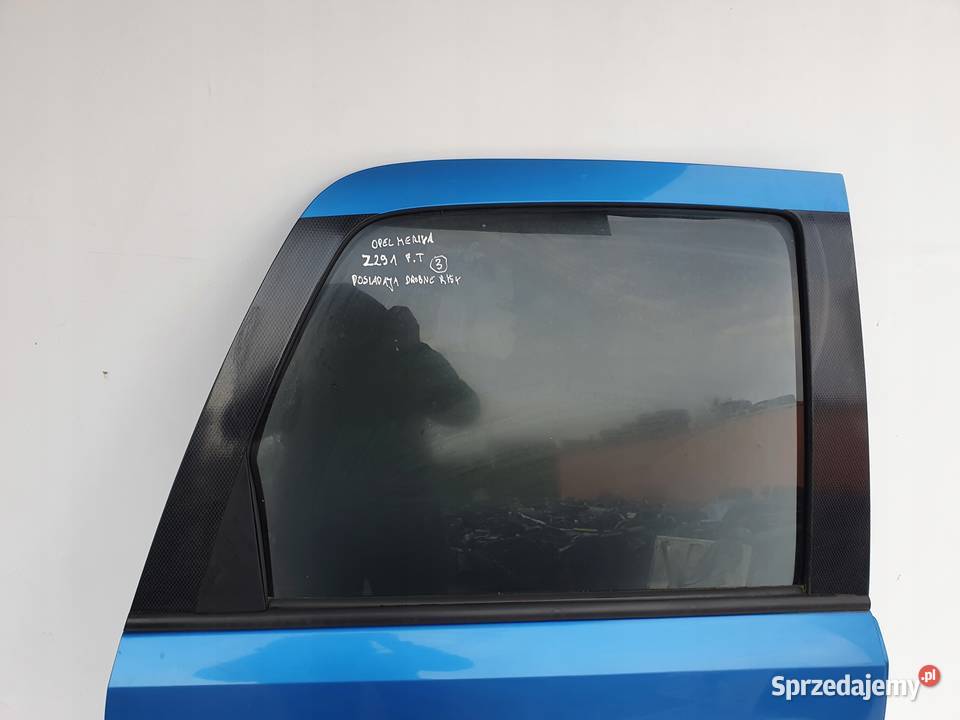 Opel Meriva A TYLNE DRZWI PRAWE PRAWY TYŁ Z291 Rudka