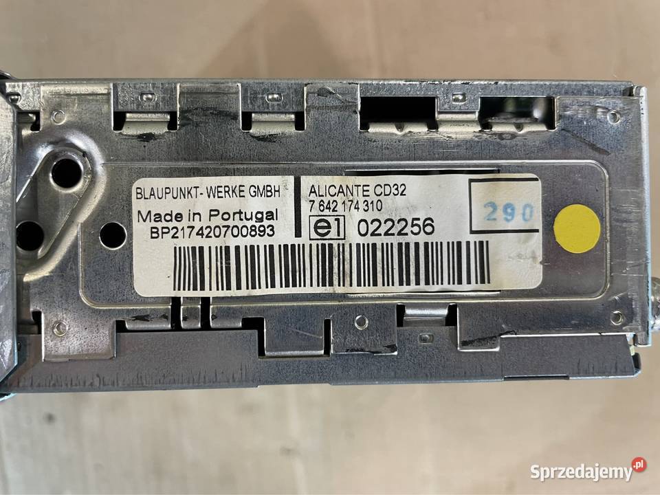 Radio cd blaupunkt 7642174310 alicante cd32 Szczecin
