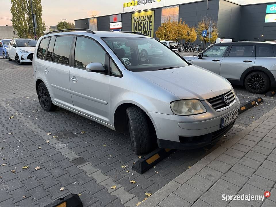 VW TOURAN 1T1 1T2 20 TDI 16V 7 miejsc 1998cm3 Warszawa