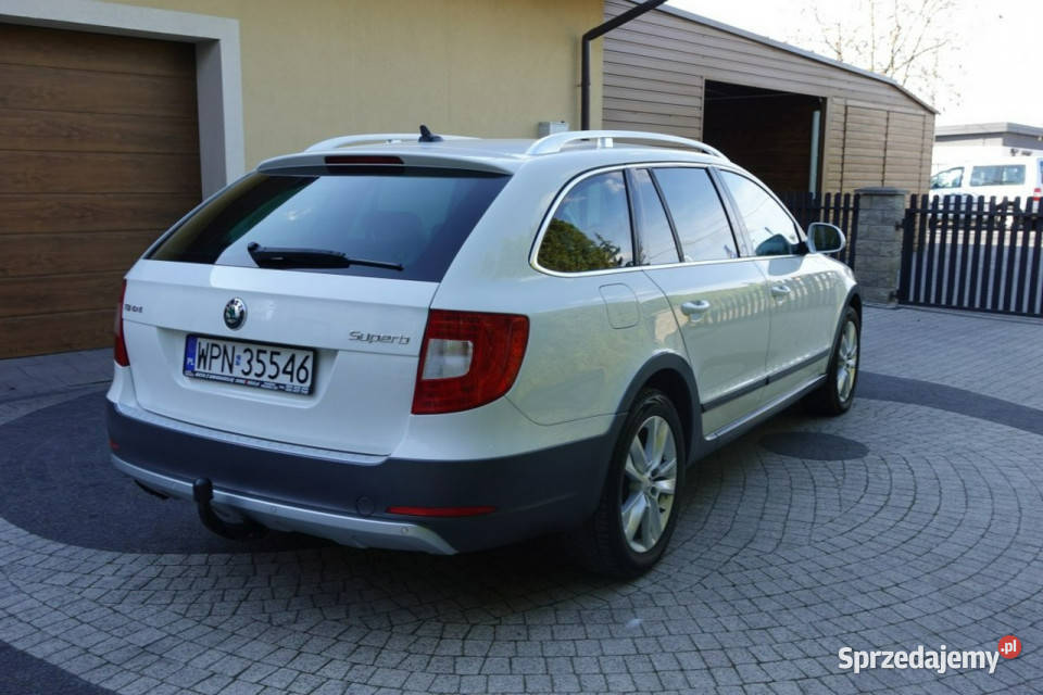 koda Superb SCOUT 4x4 DSG Alcantara 20 TDI bluetooth Płońsk