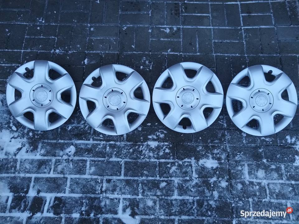 4 Kołpaki oryginalne skoda 15 łódzkie