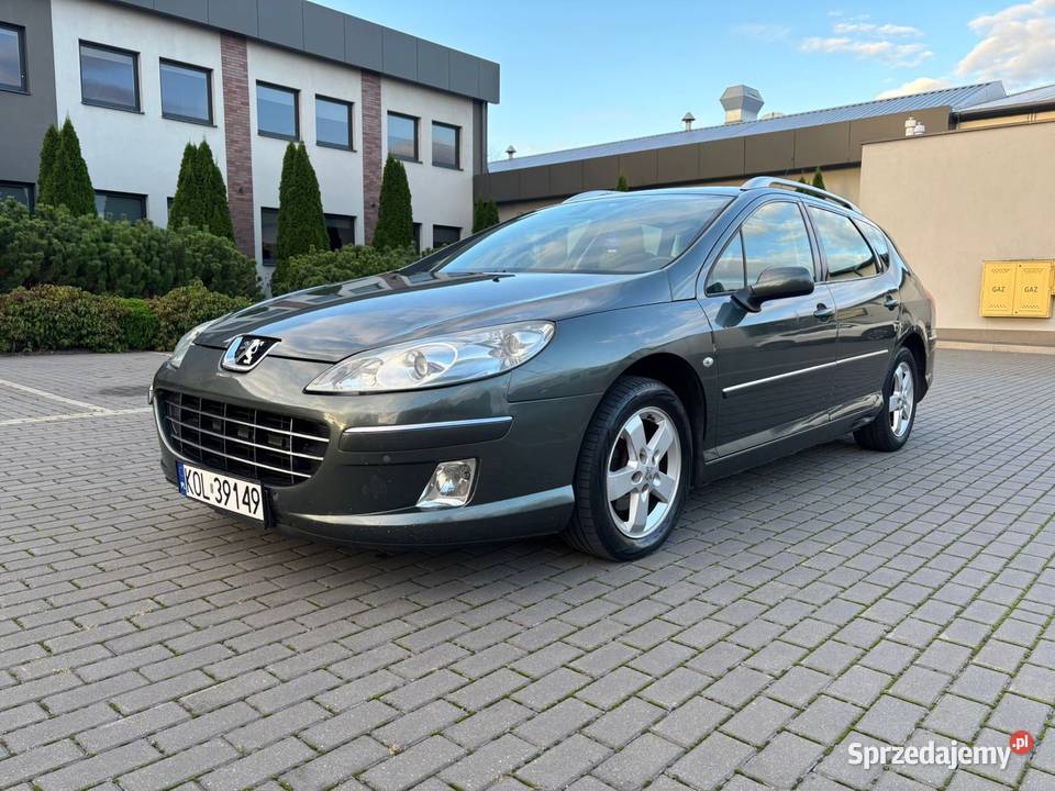 Peugeot 407 ŚW 16 HDi 2009r Panorama diesel