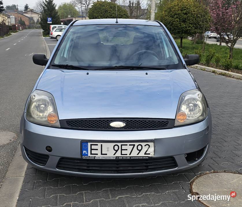 Ford fiesta mk6 2005 13pb Rok produkcji 2005