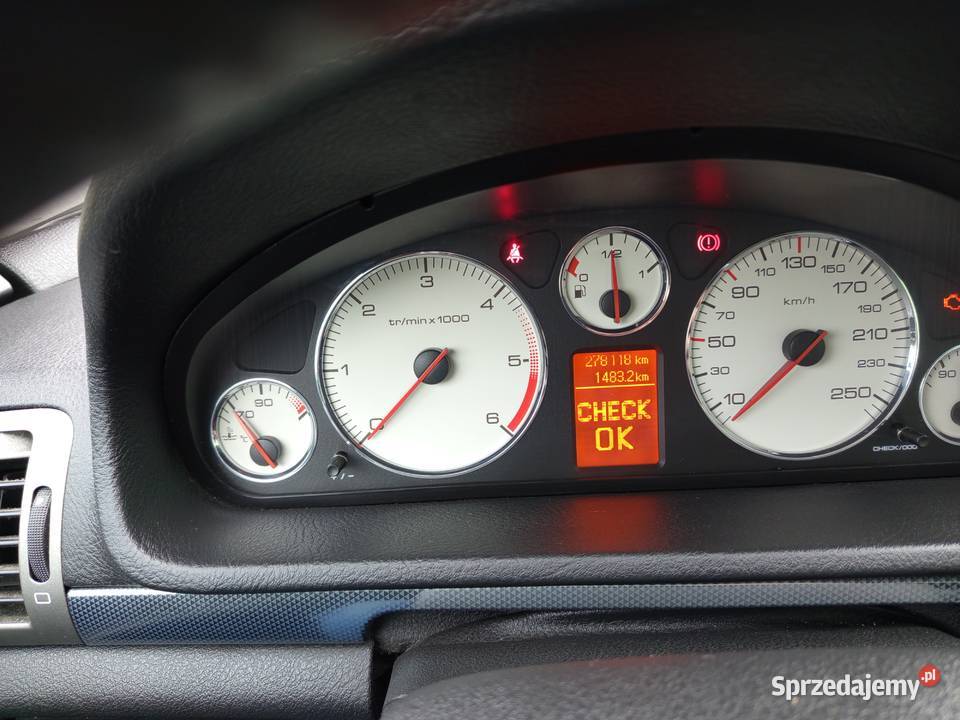 Peugeot 407 20 HDi bogata 10 lat jeden Biała Podlaska