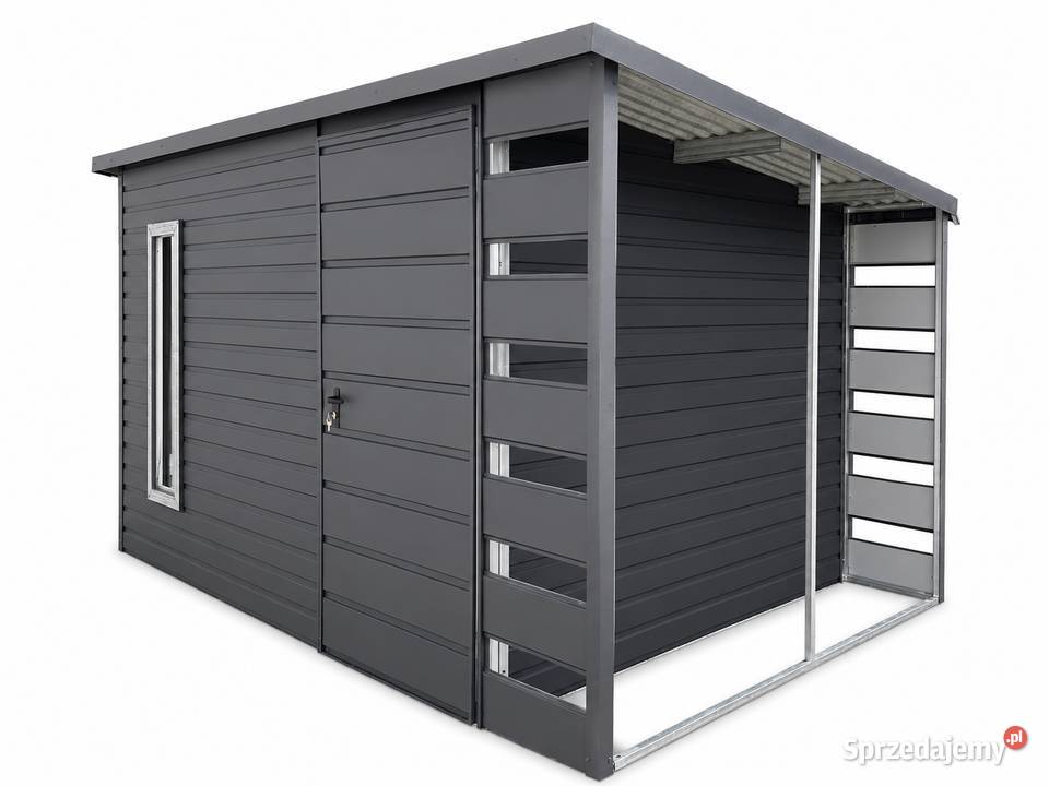 Domek narzędziowy ogrodowy blaszany 35x3 m z śląskie Katowice