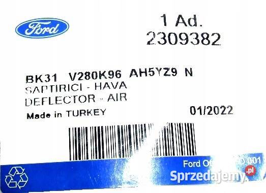 NAKŁADKA LISTWA BŁOTNIKA TYŁ PRAWA FORD TRANSIT dolnośląskie Głogów