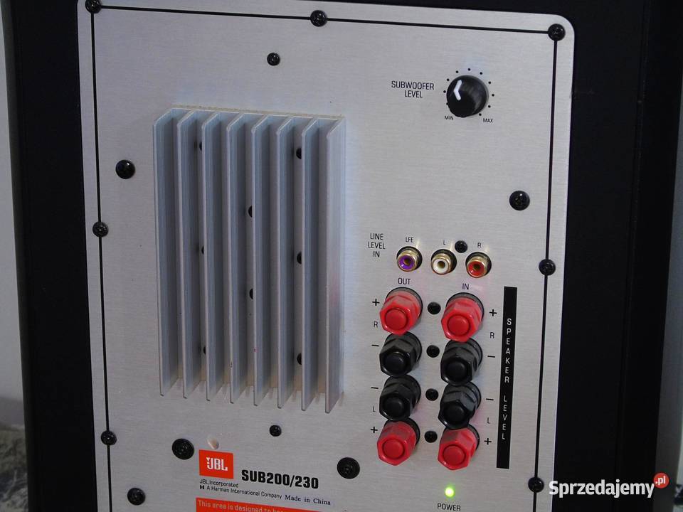 Sub aktywny JBL 200 230 potężny dźwięk DOSTAWA Jasło