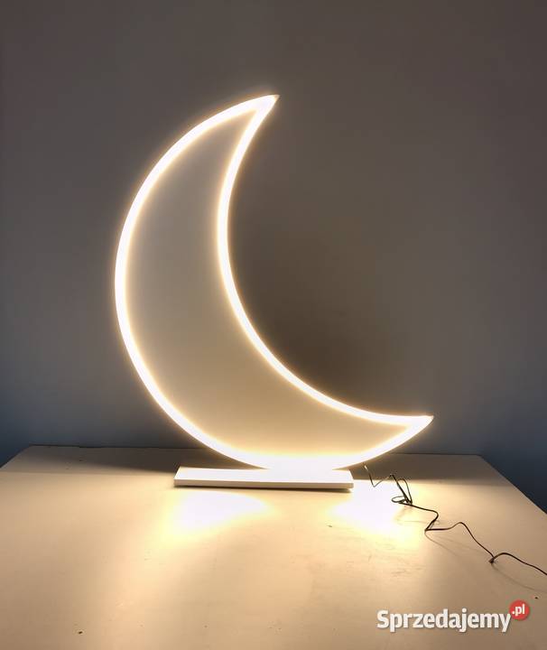 Księżyc podświetlany neon LED Rawicz