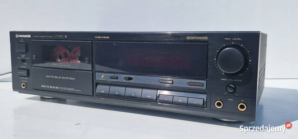 Magnetofon Pioneer CTS310 Stereo Cassette Deck Międzychód