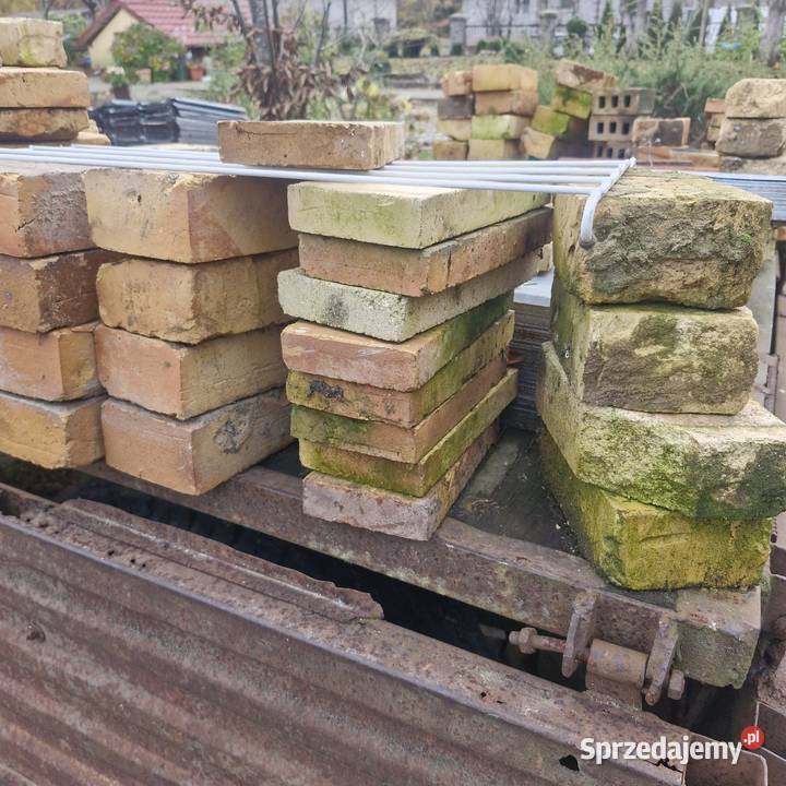Zestaw cegły szamotowej rozbiórkowej Dwie sprzedam