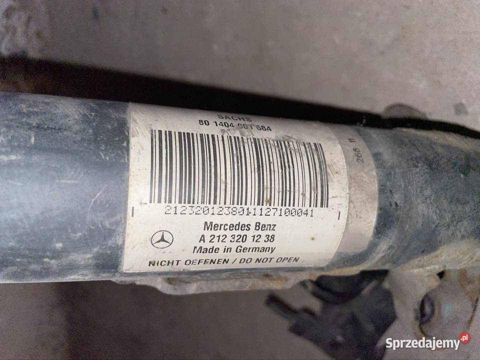 Amortyzatory sprężyny komplet w213 przód lewy osobowe Białystok