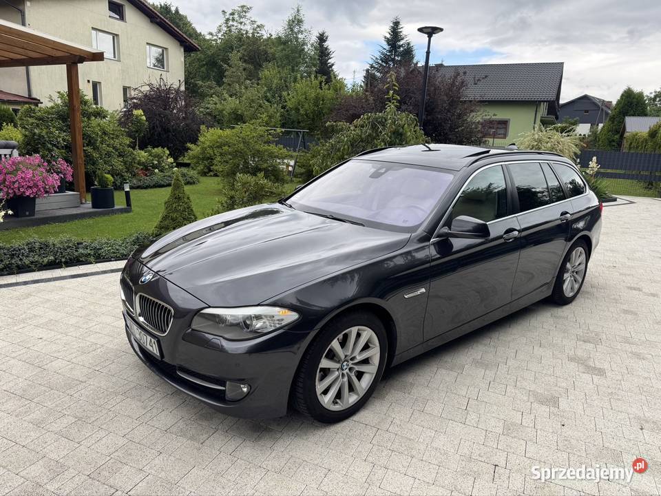 BMW f11 seria 5 525d xdrive 218 koni 4x4 Luxury śląskie Radziechowy