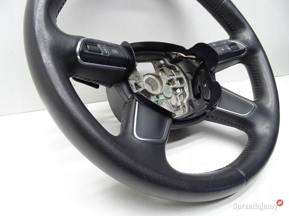 KIEROWNICA SKÓRA MULTIFUNKCJA ŁOPATKI 4G0419091P Motoryzacja