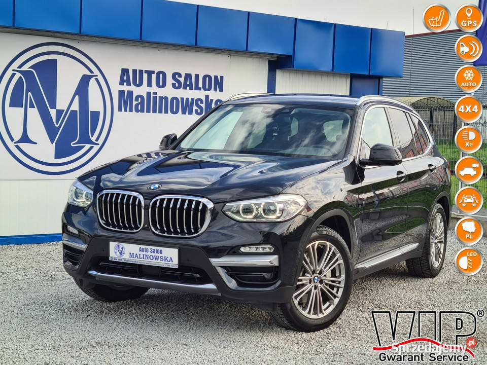 BMW X3 Navi 2xPDC Kamera Skóra Grzane Fotele isofix wielkopolskie Wągrowiec
