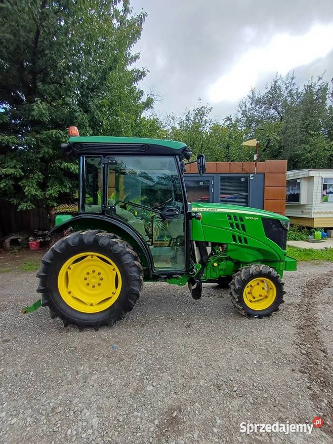 John Deere 5075GV Ciągnik Sadowniczy Wspomaganie kierownicy