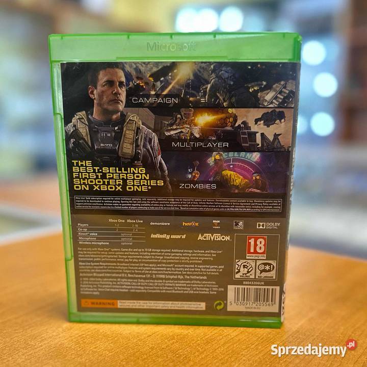 Gra na Xbox One Call Of Duty Infinite Warfare Gry komputerowe i konsolowe Elbląg sprzedam