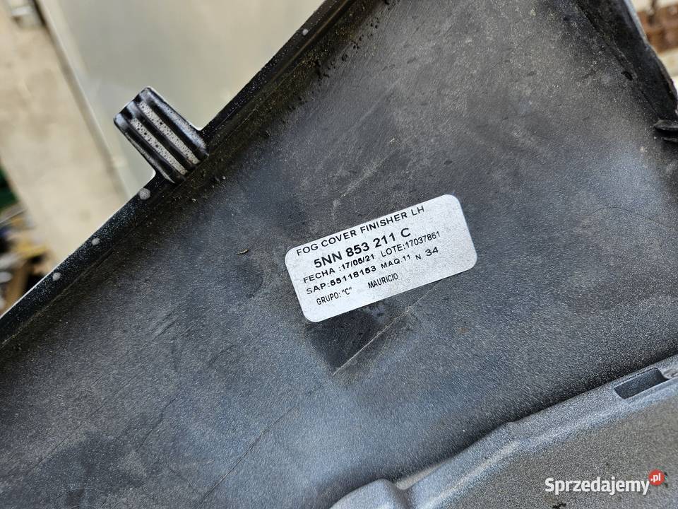 VW TIGUAN II ALLSPACE RLINE LISTWA LEWA ZDERZAKA Listwy i nakładki wielkopolskie Międzychód