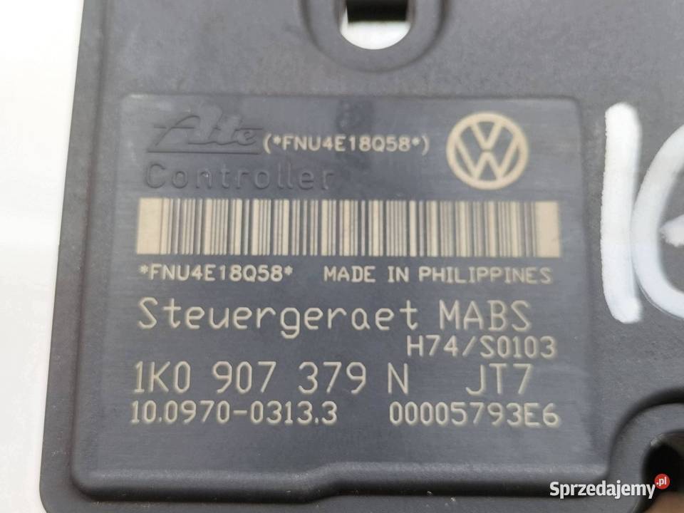 POMPA ABS 1K0614117F 1K0907379N VW Volkswagen