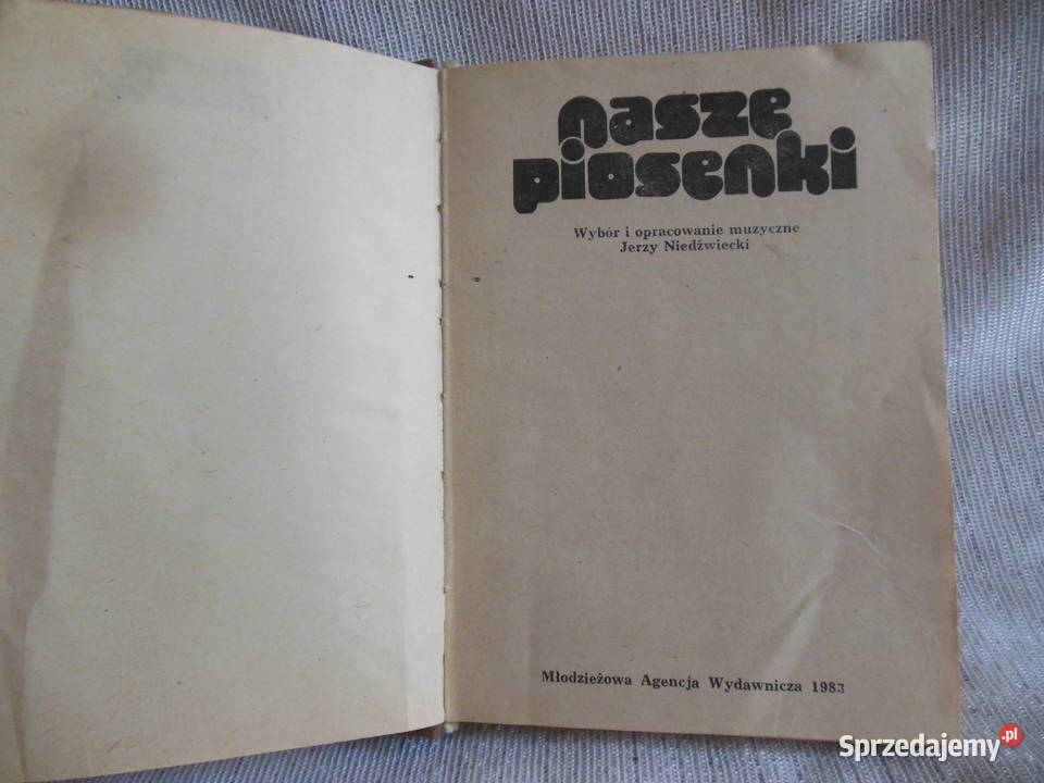 Nasze piosenki harcerskie Jerzy Niedzwiedzki świętokrzyskie