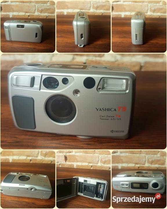 Yashica T5 Kyocera z obiektywem Carl Zeiss