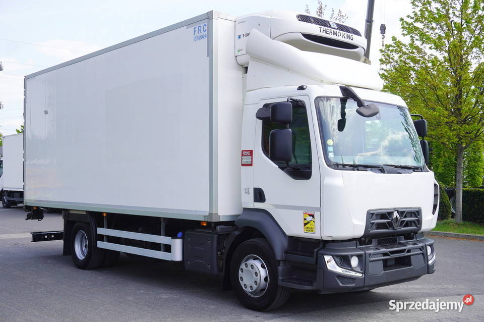 Renault D13 90 Chłodnia hakowaThermoking T800R2 blokada mostu małopolskie