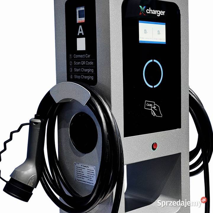 Profesjonalna stacja EV 44kW RFID Góra Kalwaria