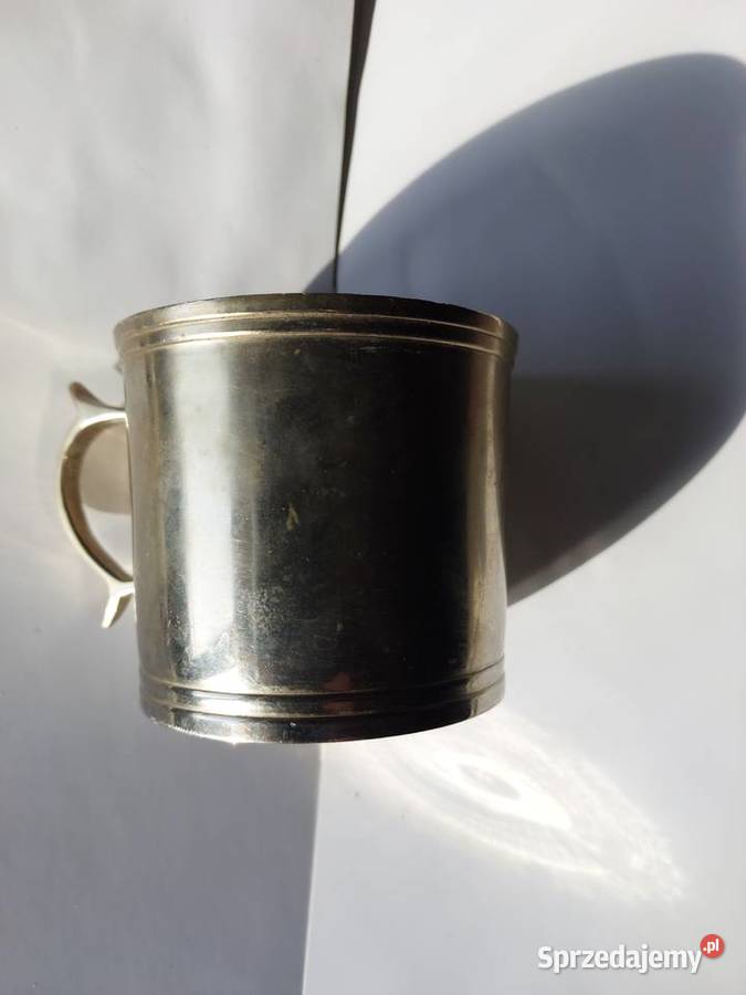 kubek metal stary Wrocław sprzedam