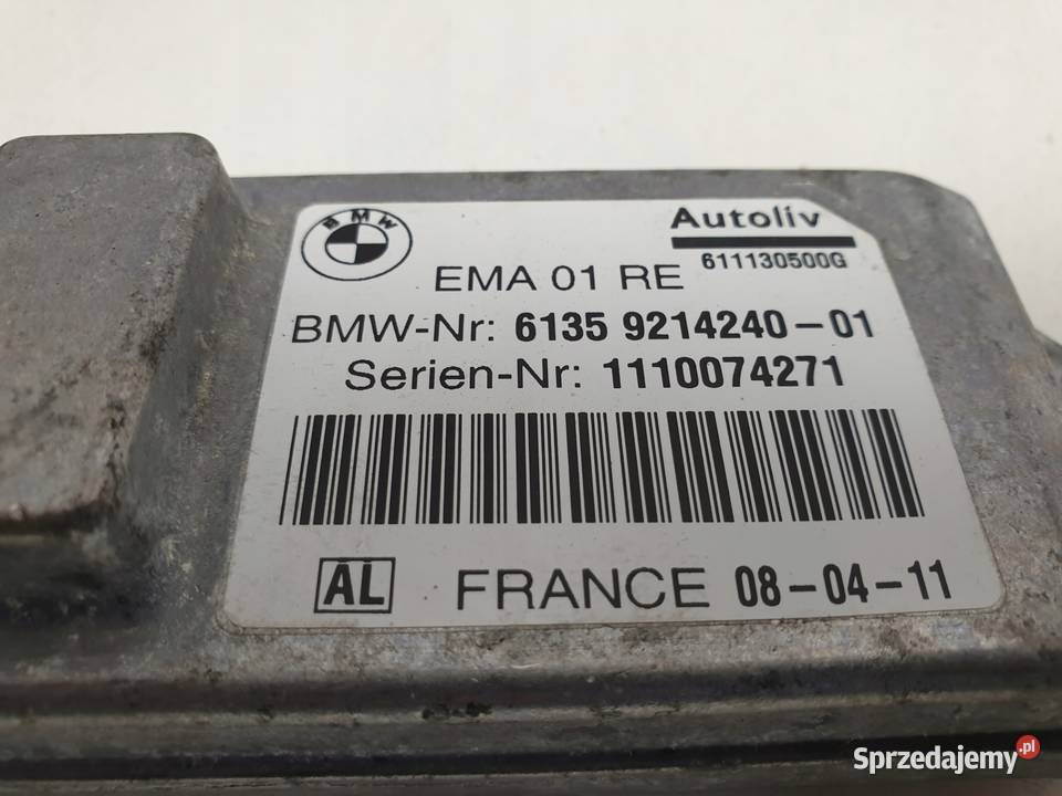 BMW F01 F02 PRAWY MODUŁ PASA EMA 9214240 lubelskie Rudka sprzedam