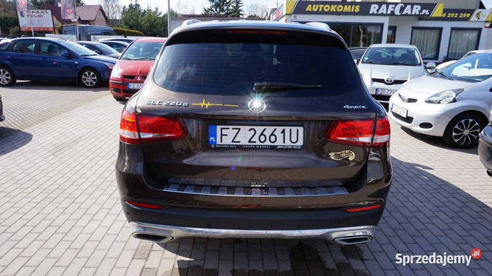 Mercedes GLC 220 Polski salon Gwarancja I isofix Zielona Góra