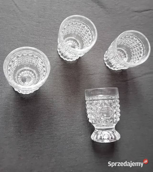 Zestaw 4 kieliszków Sklo Union autor projektu Koźminek sprzedam