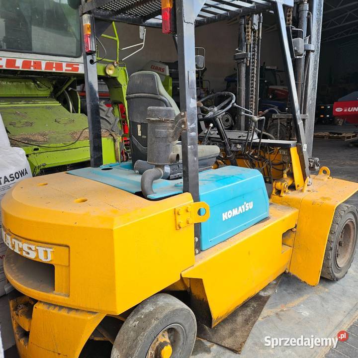 Wózek widłowy Komatsu wielkopolskie Michałów Drugi sprzedam