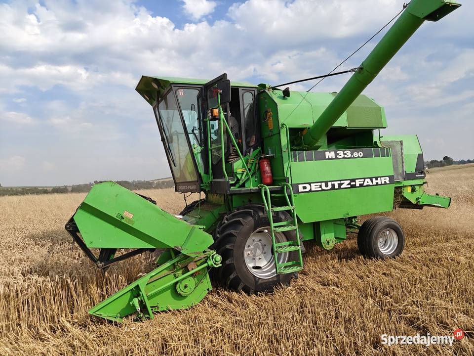 Kombajn zbożowy Deutz Fahr M 3360 M770 1992 27m Zbożowe Miechów