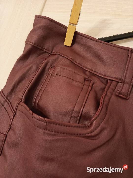 Spodnie bordowe Janina 44 Stargard