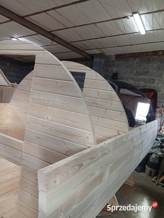 Sauny fińskie w krztałcie bali kwadratu Balie z Syców sprzedam