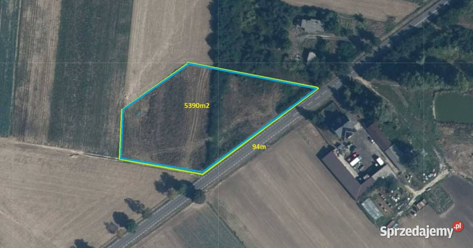 Ogłoszenie działka 5390m2 Raczków łódzkie