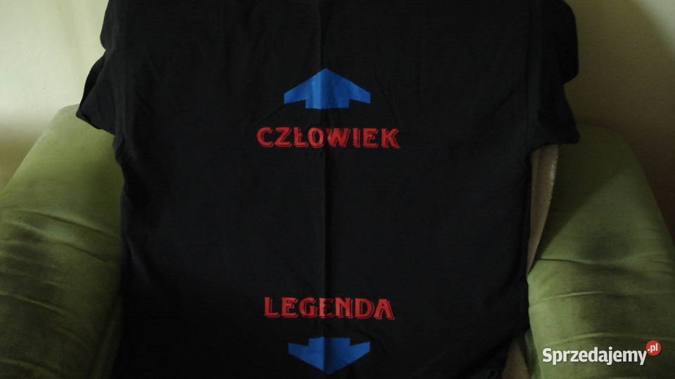 Tshirt koszulka męska XXL CzłowiekLegenda Rozmiar XXL łódzkie