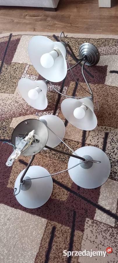 Lampa sufitowa 3 klosze