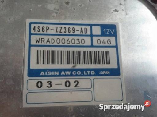 Komputer sterownik 4S6P7Z369AD WYSYŁKA K10 osobowe Międzychód