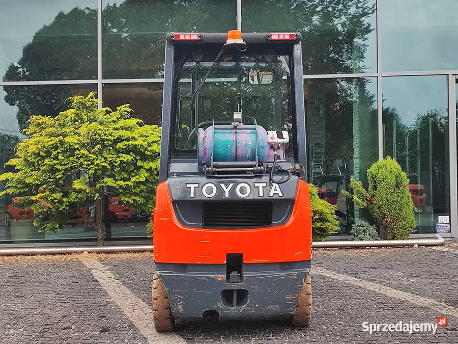 Wózek widłowy Toyota 028FGF18 18 t duplex 33 m Kęty