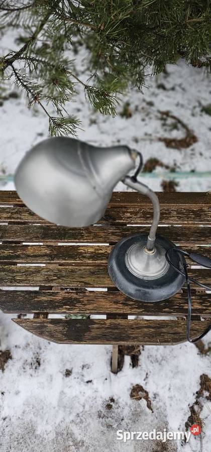 Włoska lampka indriustralna z połowy XX w Antyki Płońsk