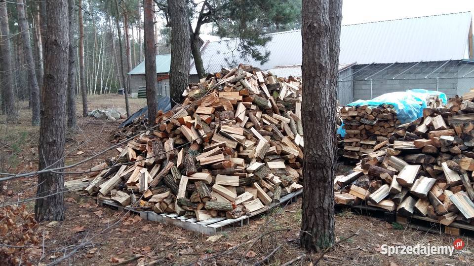 Drewno drzewo opałowe dąb grab rąbane podlaskie Siemiatycze