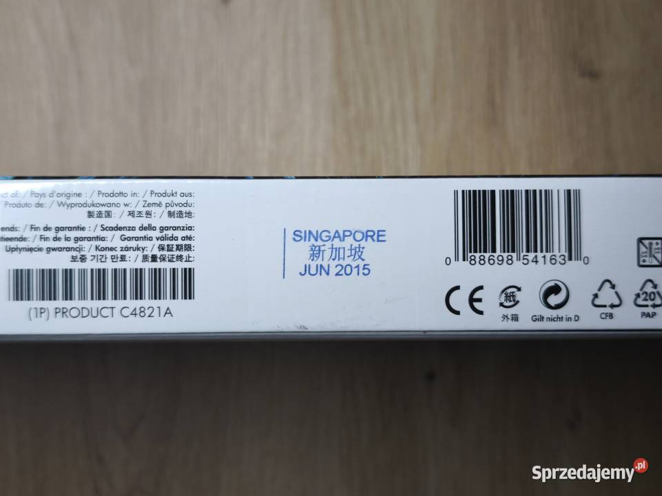 Głowica HP 80 NIEBIESKA CYAN C4821A HP 1050 1055 Drukarki i skanery