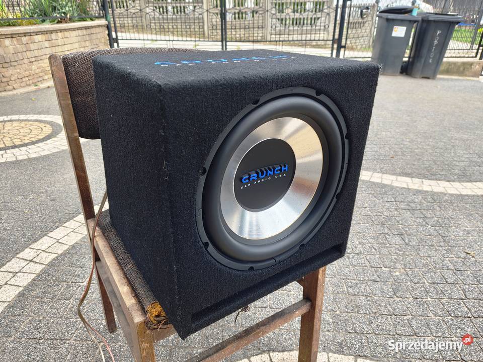 Skrzynia tuba subwoofer basowa bassowa Crunch Niegowonice