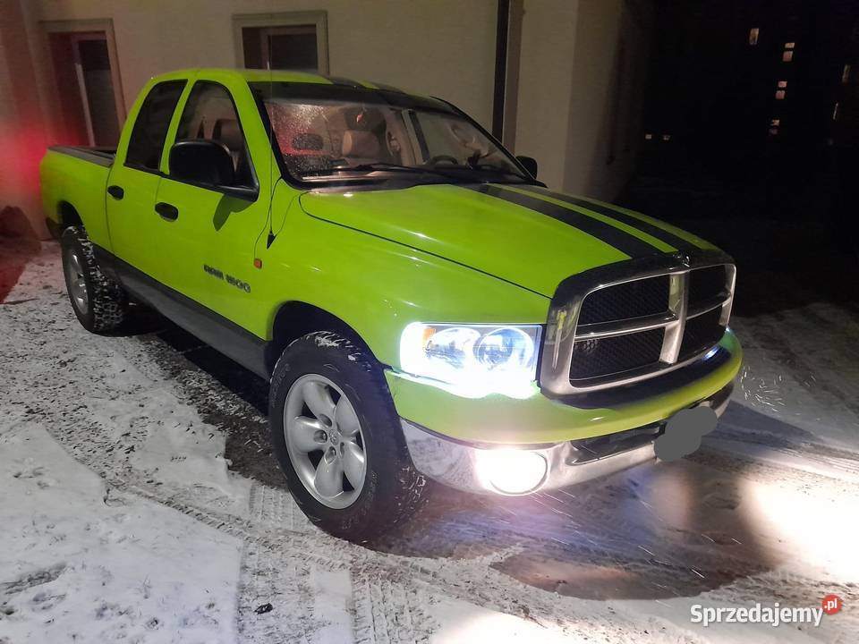 DODGE RAM 1500 47GAZ 4X4 MANUAL dolnośląskie Wałbrzych