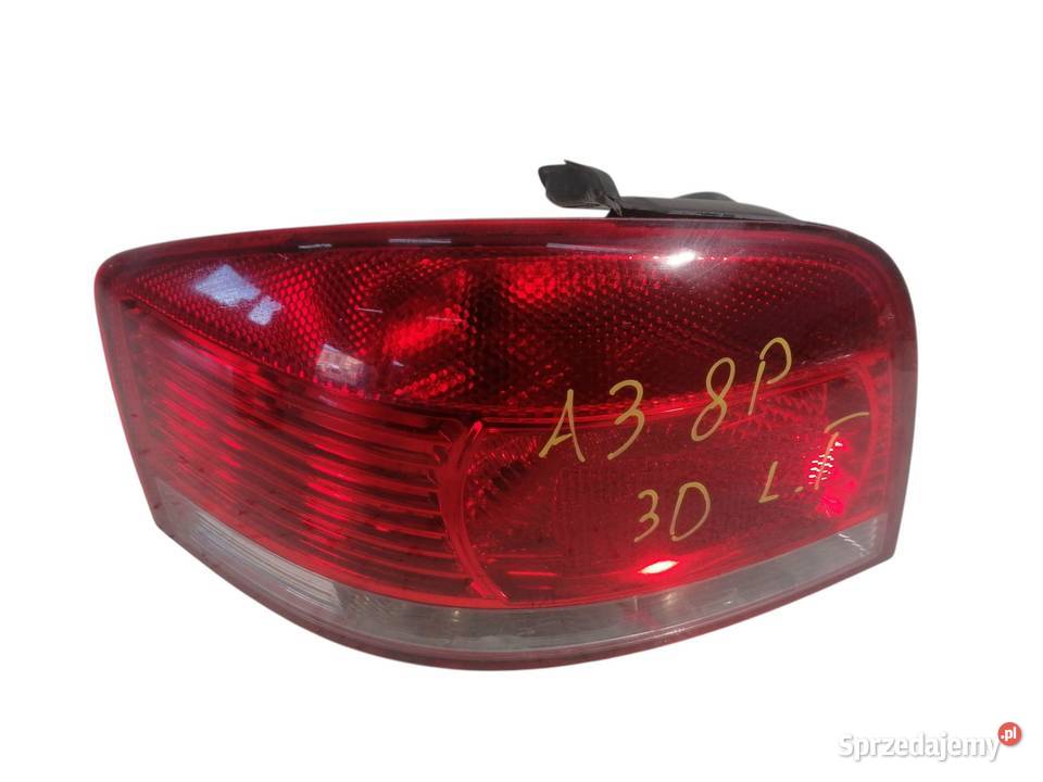 LAMPA LEWA TYLNA TYŁ AUDI A3 8P 16 FSI LAMPA TYŁ Lampy przednie wielkopolskie sprzedam