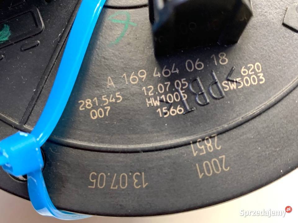 TAŚMA AIRBAG MERCEDES W169 A1694640618 0412 podkarpackie