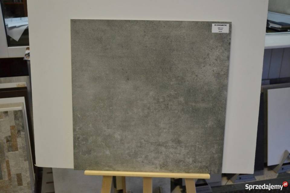 Płytka gres imitacja cement 60x60 beton Outlet Zakopane